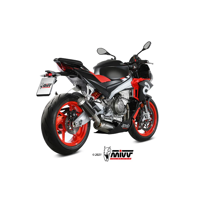 Escape Completo MIVV MK3 Carbono Aprilia RS 660 2020-2024 A.013.SM3C 5