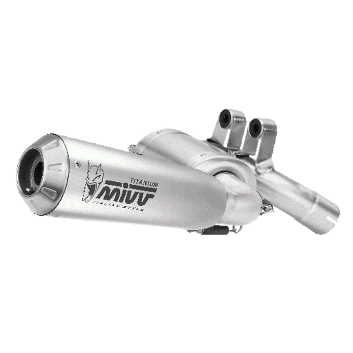 Ponteira de Escape MIVV X-M1 Titânio BMW F 900 XR 2020-2026 B.037.LC4T 4
