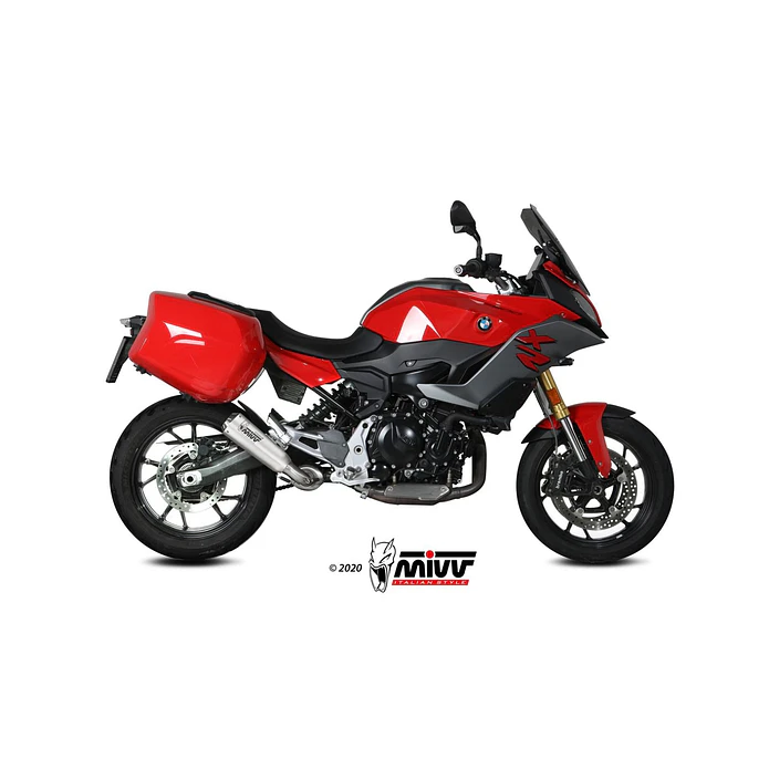 Ponteira de Escape MIVV X-M1 Titânio BMW F 900 XR 2020-2026 B.037.LC4T 5