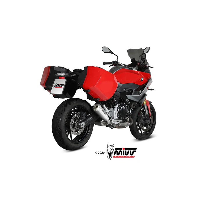 Ponteira de Escape MIVV X-M1 Titânio BMW F 900 XR 2020-2026 B.037.LC4T 6