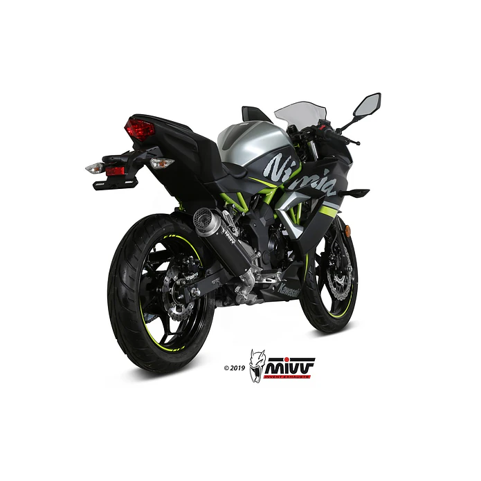 Ponteira de Escape MIVV GP Pro Kawasaki Ninja 125 2019-2024 7