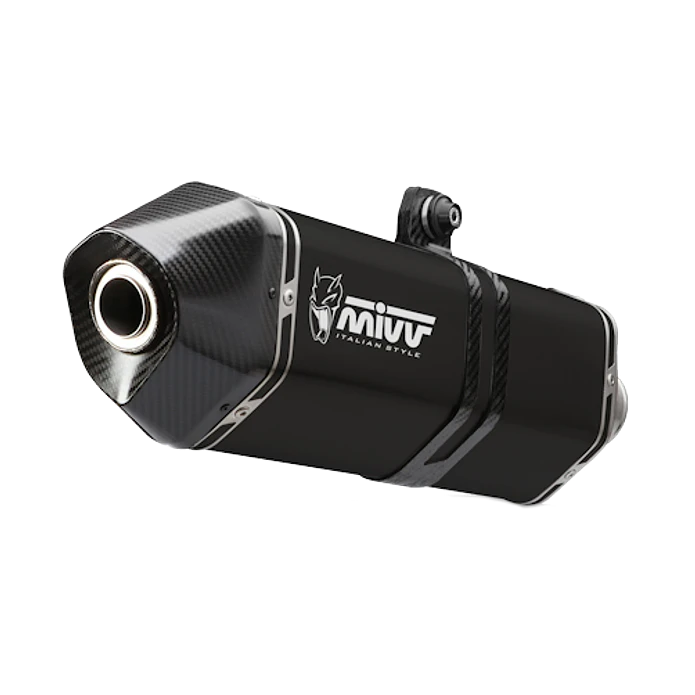 Ponteira de Escape MIVV Speed Edge Inox Preto KTM 1290 Super Adventure 3
