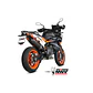 Ponteira de Escape MIVV Oval Carbono KTM 790 Adventure 2019-2026 - Miniatura 6