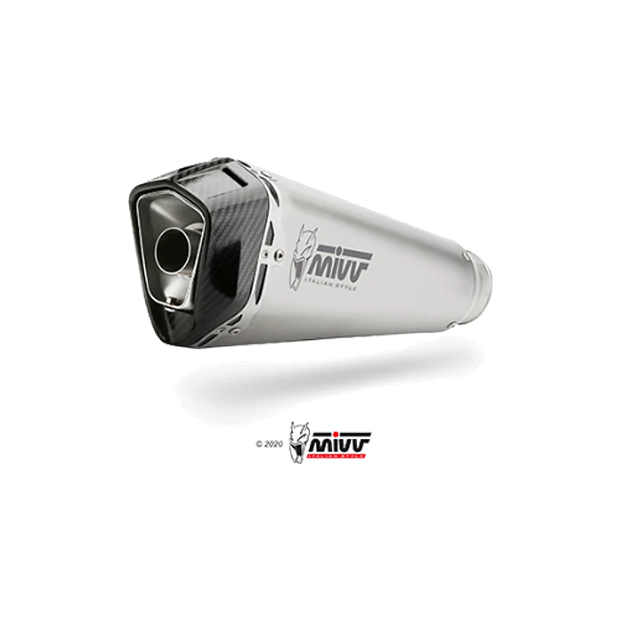 Ponteira de Escape MIVV Delta Race Inox BMW F 750 GS 2018-2024 4