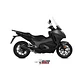 Ponteira de Escape MIVV Suono Inox Preto Honda Integra 750 2016-2020 - Thumbnail 7
