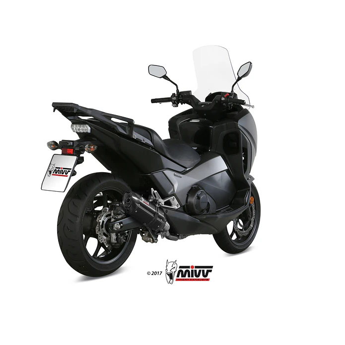 Ponteira de Escape MIVV Suono Inox Preto Honda Integra 750 2016-2020 8