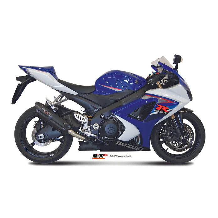 Ponteira de Escape MIVV Suono Inox Preto Suzuki GSX-R 750 2008-2010 4