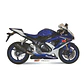 Ponteira de Escape MIVV Suono Inox Preto Suzuki GSX-R 750 2008-2010 - Miniatura 5