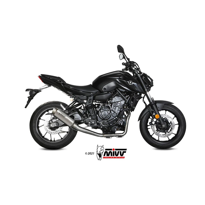 Escape Completo MIVV GP Pro Titânio Yamaha MT-07 2021-2024 Y.065.L6P 5