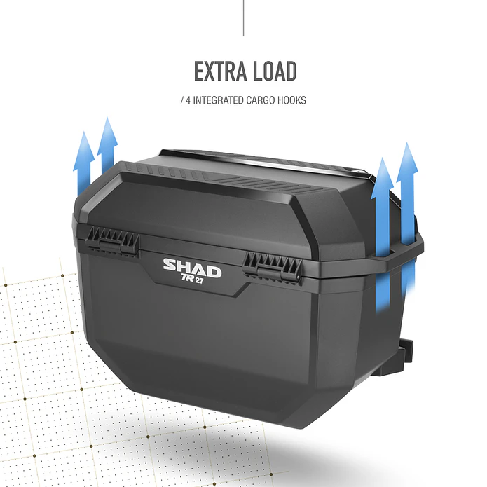 Malas Laterais SHAD TERRA TR27 Preto (Par) D0TR27100 5