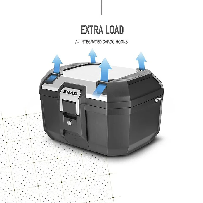 Top Case SHAD TERRA TR46 Alumínio D0TR46200 6