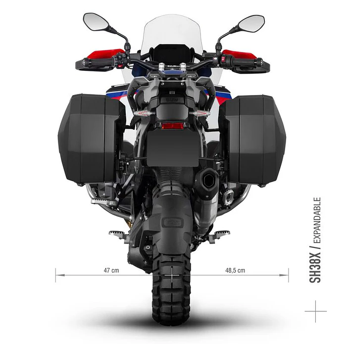 Kit Fixação Malas Laterais 3P SHAD BMW R 1300 GS Adventure W0RG15IF 4