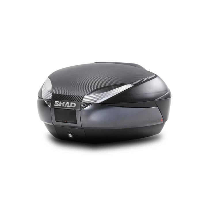 Top Case SHAD SH48 (Painel Carbono + Encosto)  4