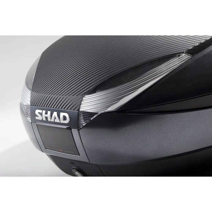Top Case SHAD SH48 (Painel Carbono + Encosto)  6