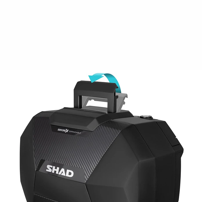 Malas Laterais Expansíveis SHAD SH38X (Painel Carbono)  8