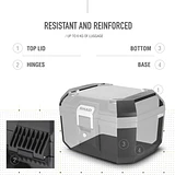 Top Case SHAD TERRA TR46 Preto D0TR46100