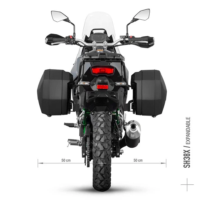 Kit Fixação Malas Laterais 3P SHAD Kawasaki KLE 500 2026 K0KL56IF 4