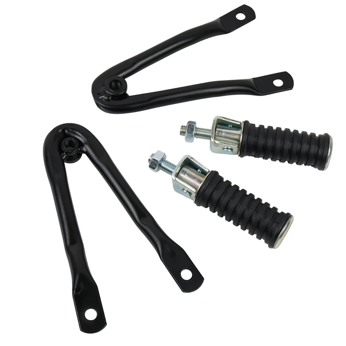 Pousa Pés 2º Passageiro Yamaha DT 50 C/ Borracha	 1