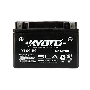 Bateria Kyoto KTX9 / YTX9 Pronta a Utilizar 