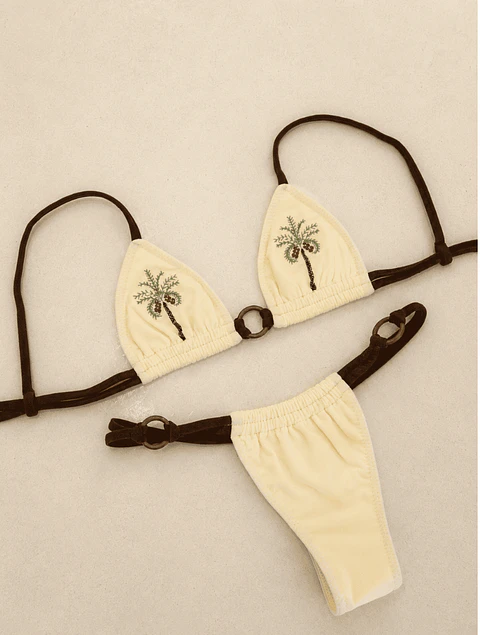 Conjunto Bikini Clau Oasis White