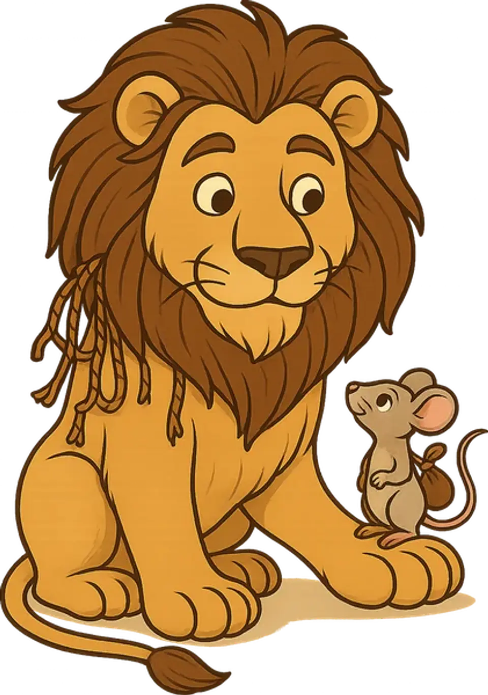 El león y el ratón 1