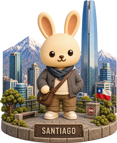 Simi Simi a través de Chile — Metropolitana de Santiago