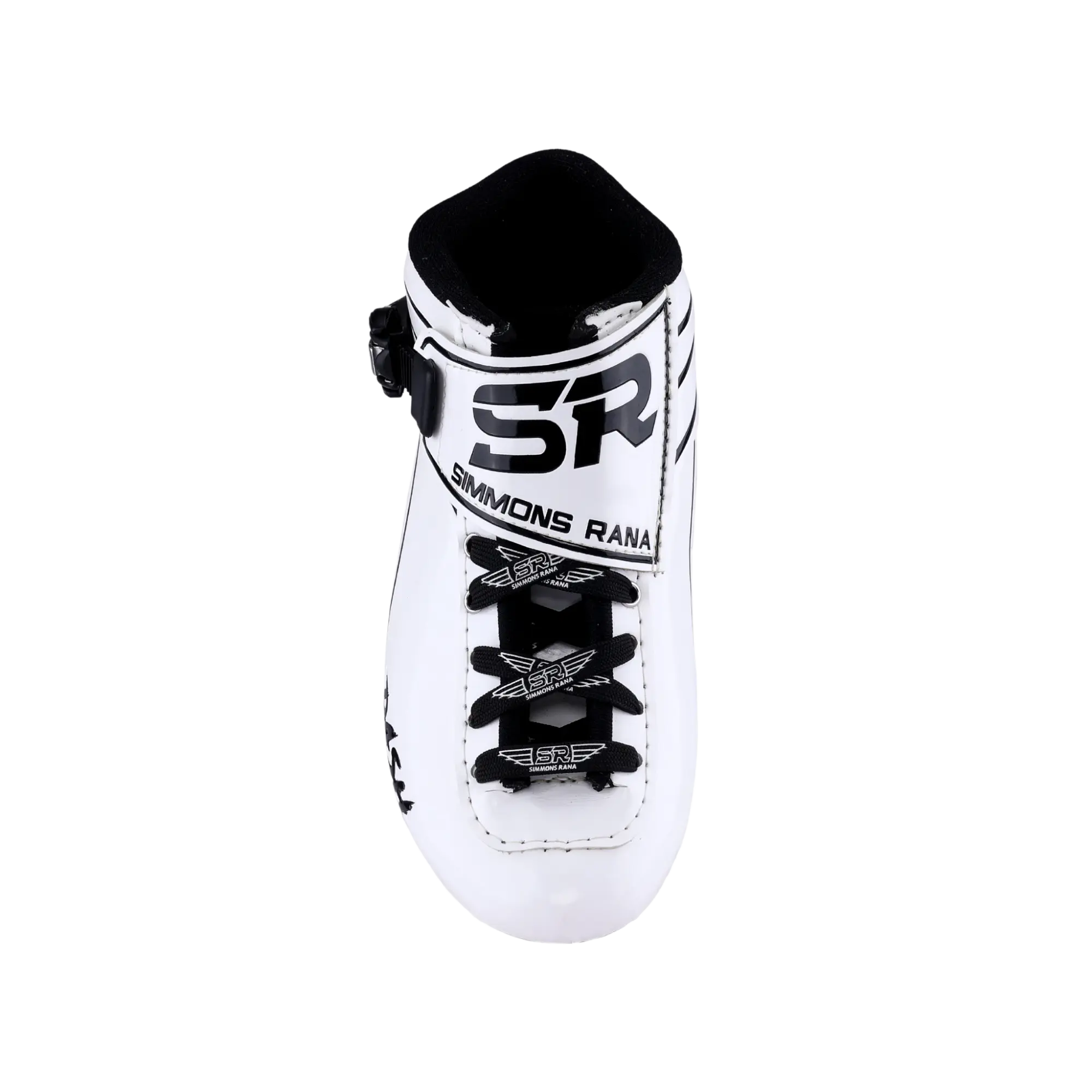 Botas profesionales para patinaje de velocidad DASH White Black 3