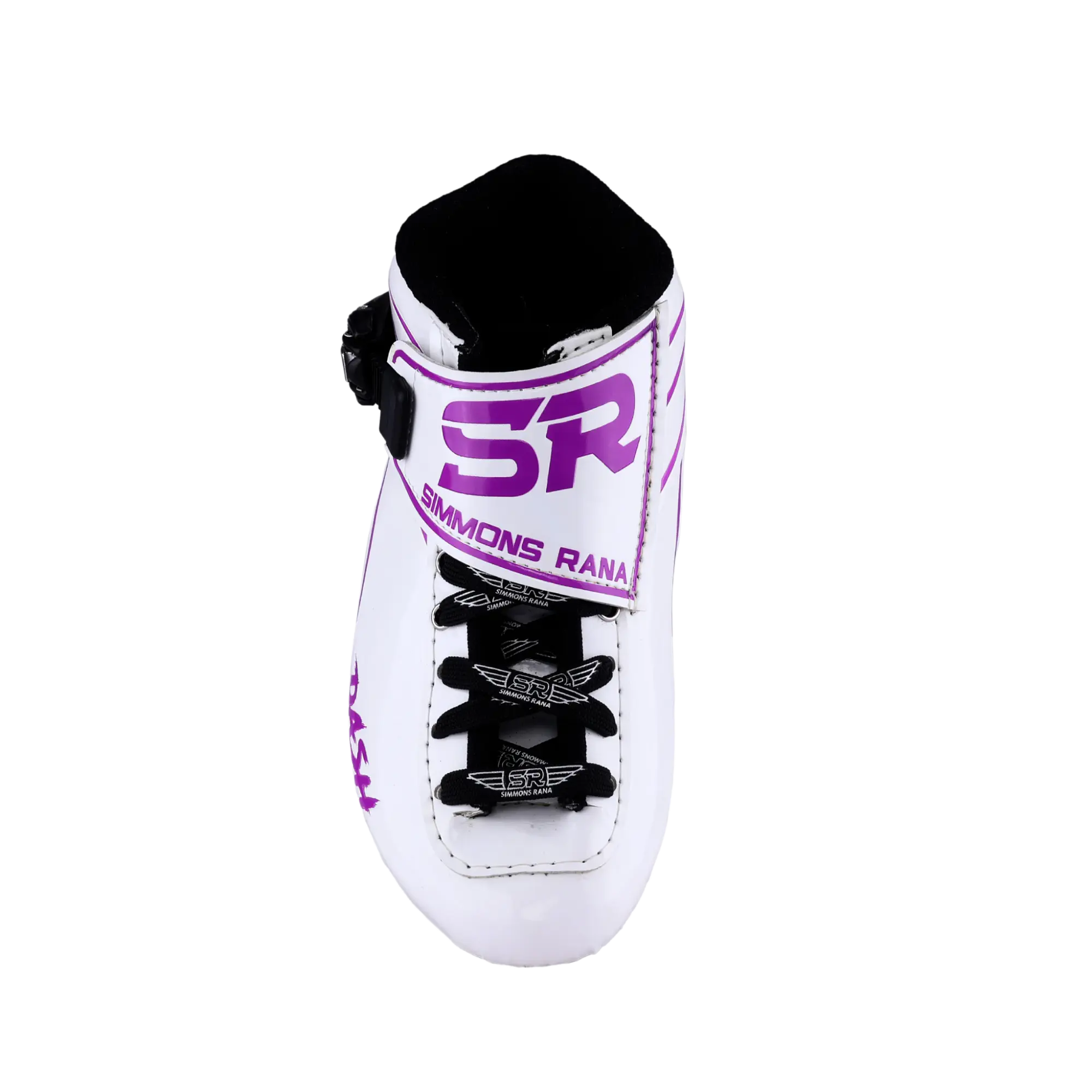 Botas profesionales para patinaje de velocidad DASH 70% Carbono White Purple 3