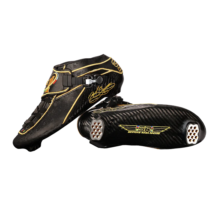 Botas para patines profesionales de velocidad THE1 Black 4