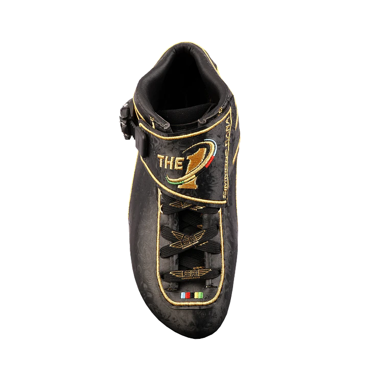 Botas para patines profesionales de velocidad THE1 Black 3