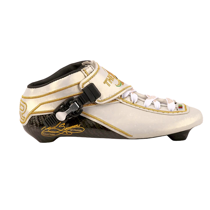 Botas para patines profesionales de velocidad THE1 White 1