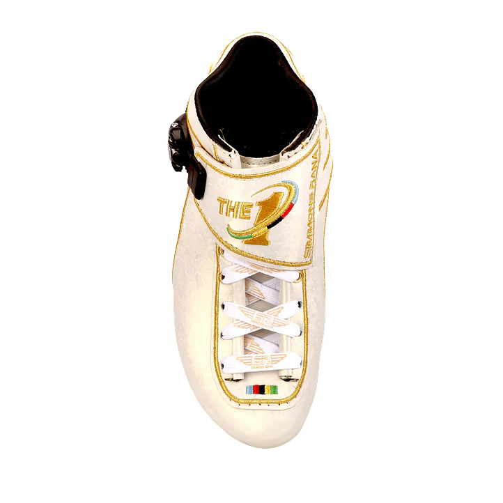 Botas para patines profesionales de velocidad THE1 White 3