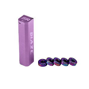 Rodamientos en ceramica blanca para patines profesionales de velocidad BLAZE