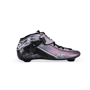 Botas para patines profesionales de velocidad TEZ PURPLE