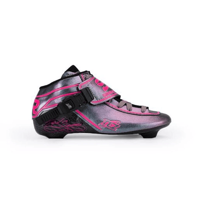 Botas para patines profesionales de velocidad TEZ PINK 1