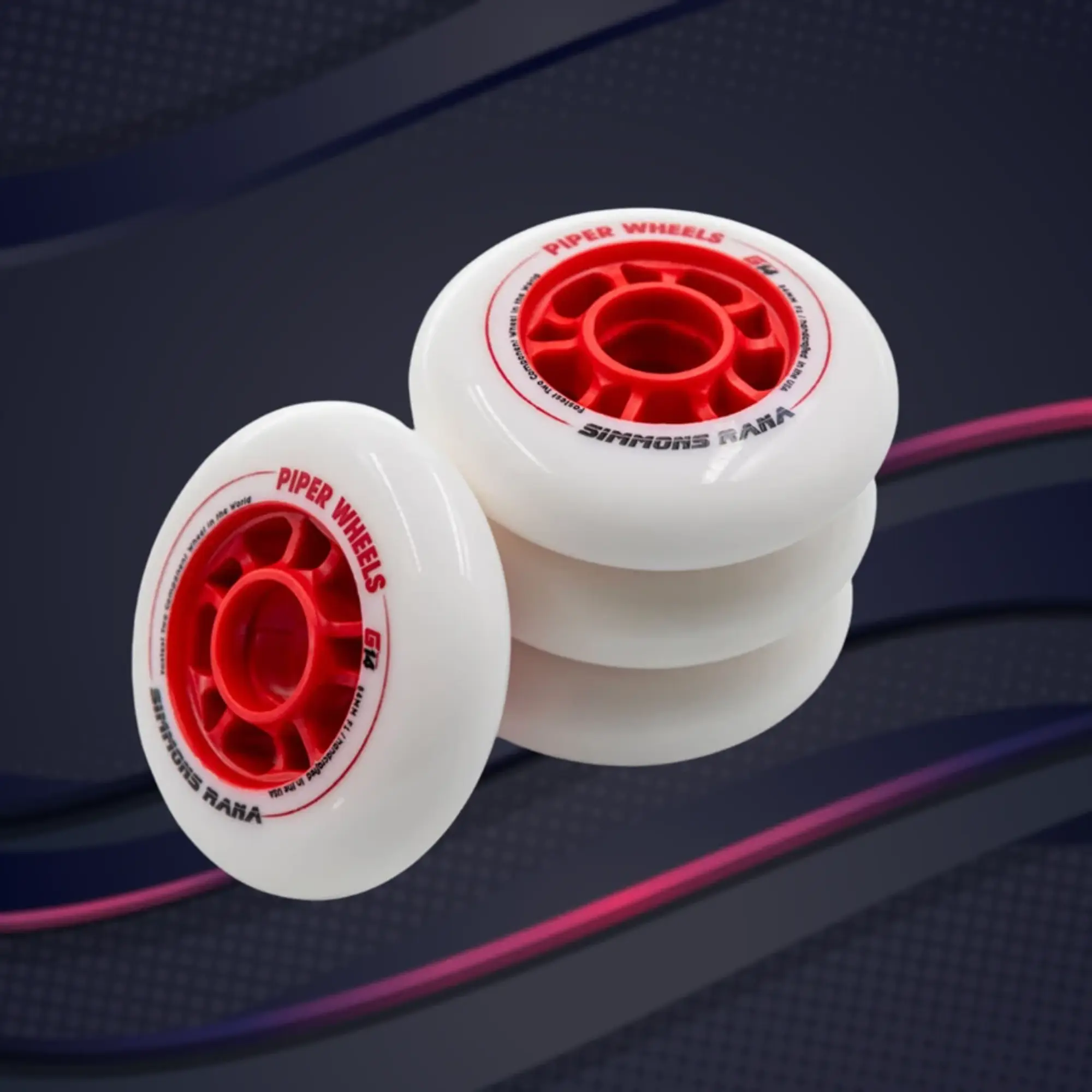 Ruedas para patines profesionales de velocidad G14 x8 2