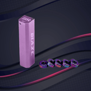 Rodamientos en ceramica blanca para patines profesionales de velocidad BLAZE