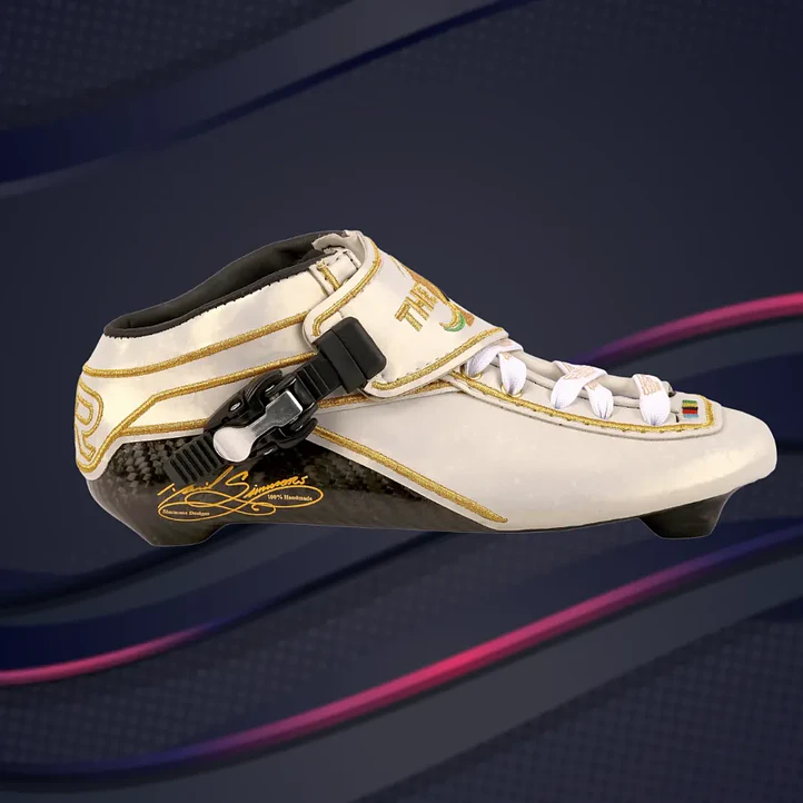 Botas para patines profesionales de velocidad THE1 White 2