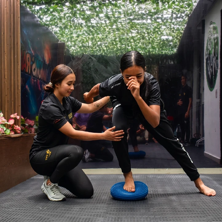Sesión de valoración individual de fisioterapia deportiva. Ft Ana 1