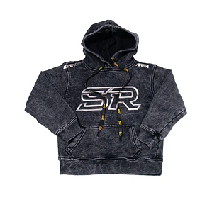 Hoodie nueva colección ACID WASH para niños con cordones 