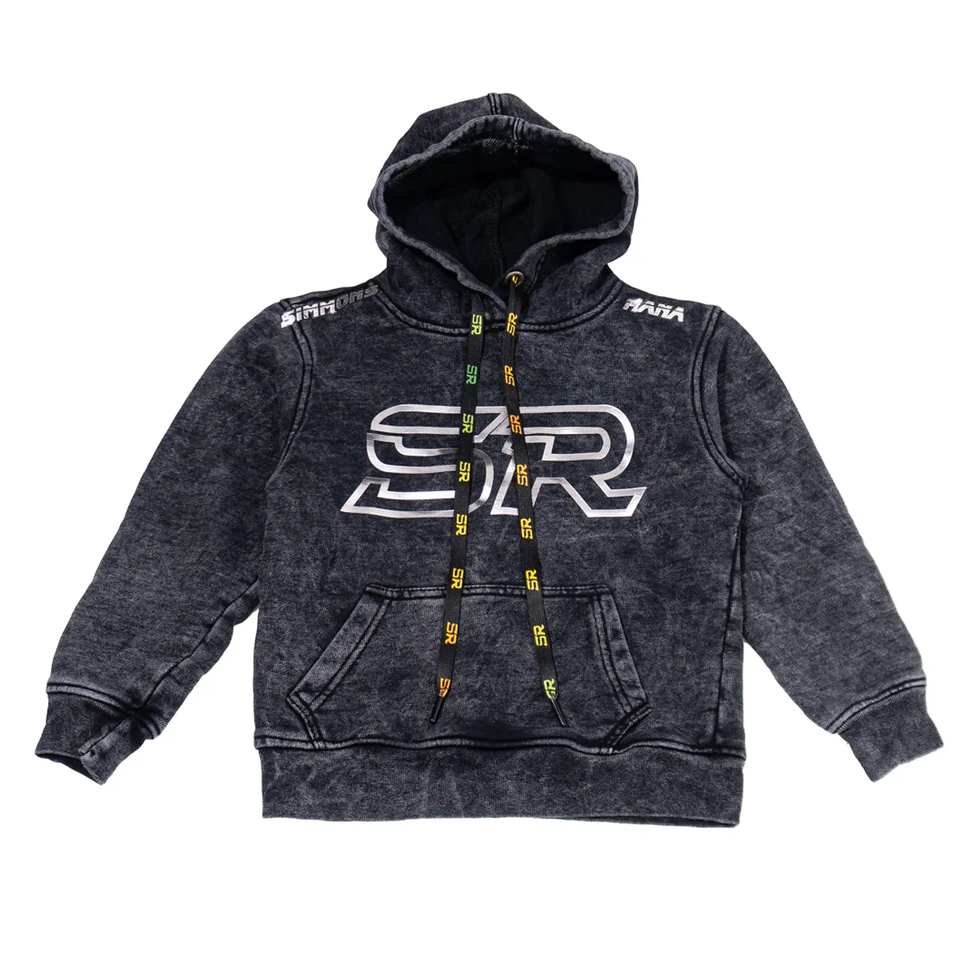 Hoodie nueva colección ACID WASH para niños con cordones  4