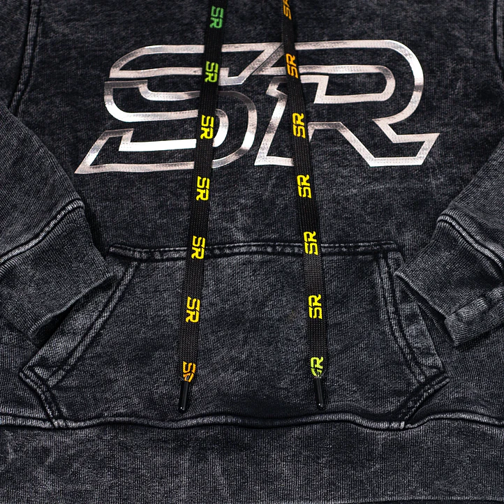 Hoodie nueva colección ACID WASH para niños con cordones  5