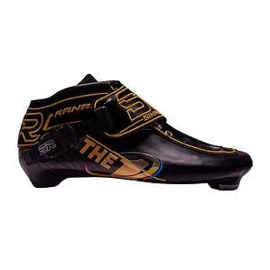 Botas para patines profesionales de velocidad THE1 Black Gold