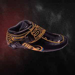 Botas para patines profesionales de velocidad THE1 Black Gold