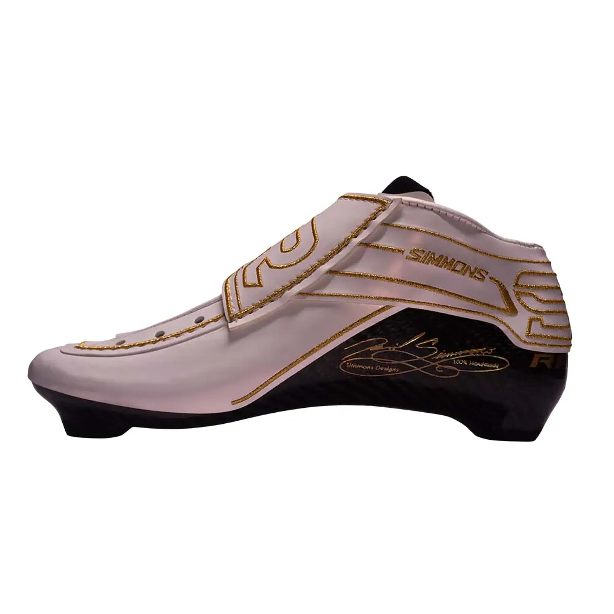 Botas profesionales para patinaje de velocidad THE1 White Gold 5