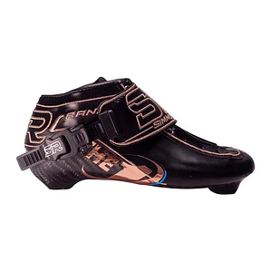 Botas para patines profesionales de velocidad THE1 Black Rose Gold