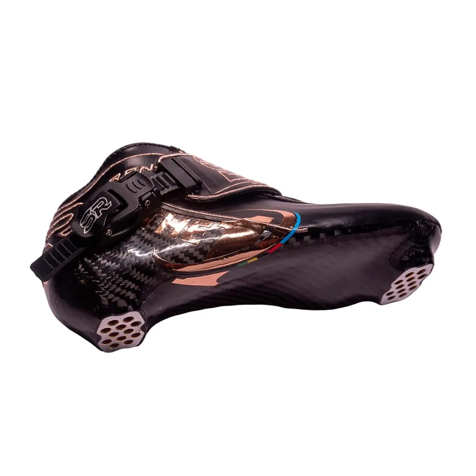 Botas profesionales para patinaje de velocidad THE1 Black Rose Gold 4