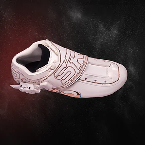 Botas para patines profesionales de velocidad THE1 White Rose Gold
