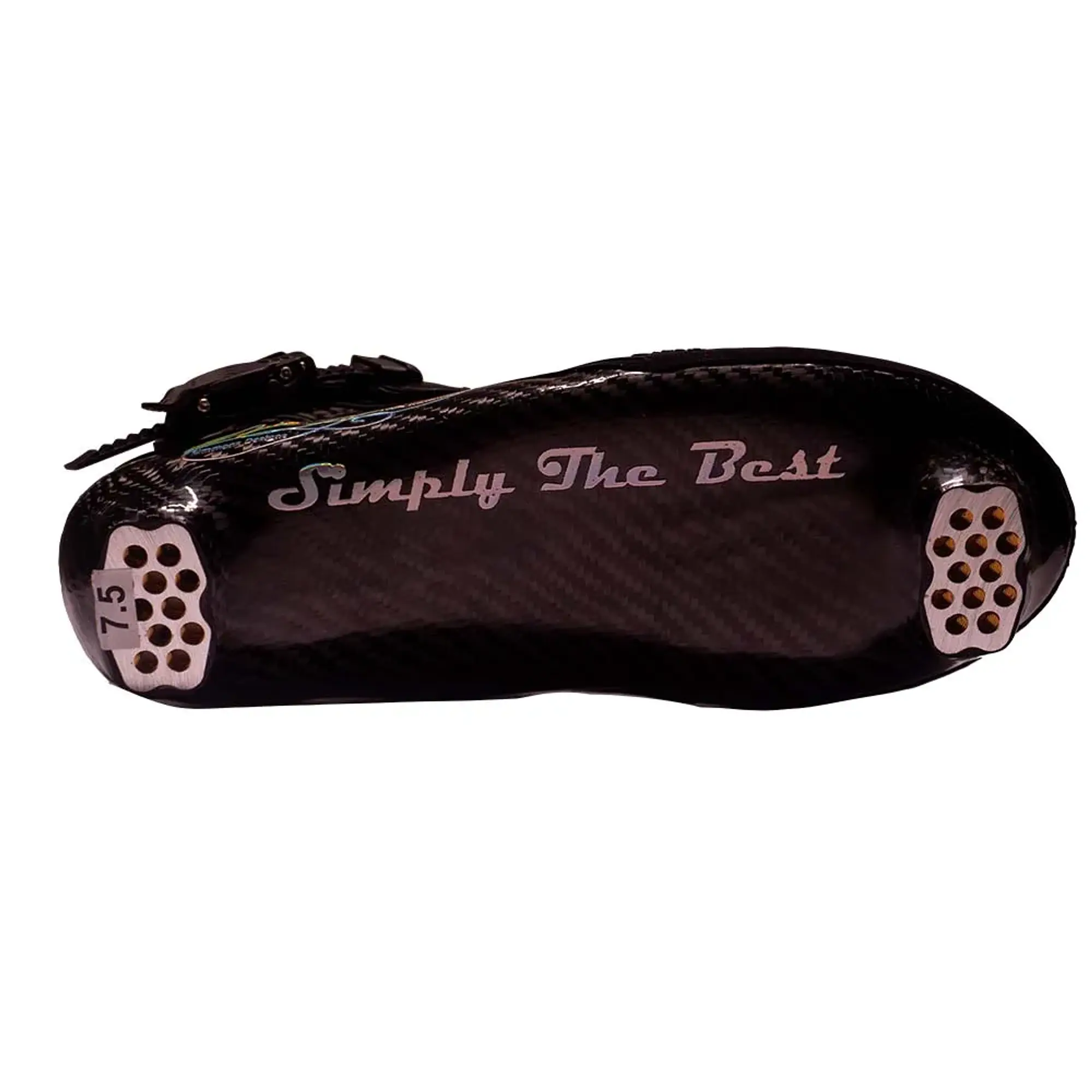Botas profesionales para patinaje de velocidad RUSH  Black Black Holographic 5