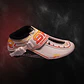 Botas profesionales para patinaje de velocidad DASH White Orange - Miniatura 2